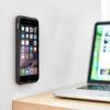 Supporto Smartphone Universale Adesivo Grip Phone con Stand Nero - immagine 8