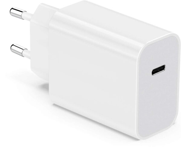 Caricabatterie USB-C™ 25W Ricarica Rapida Bianco - immagine 2