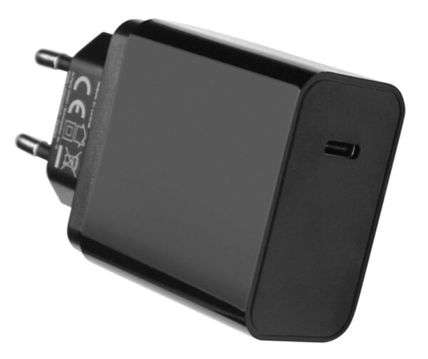 Caricabatterie USB-C™ 25W Ricarica Rapida Nero - immagine 3