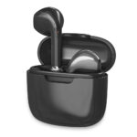 Auricolari Wireless BT v5.1 con Custodia di Ricarica 2 in 1 Nero