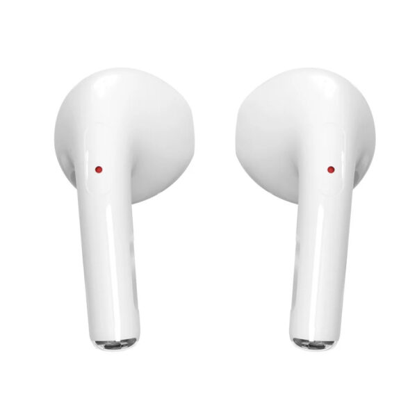 Auricolari Wireless BT v5.1 con Custodia di Ricarica 2 in 1 Bianco - immagine 4