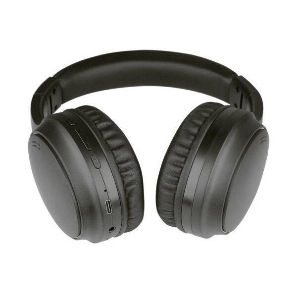 Cuffie Stereo Wireless Pieghevole con Microfono Tonic Nero - immagine 3
