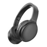 Cuffie Stereo Wireless Pieghevole con Microfono Tonic Nero