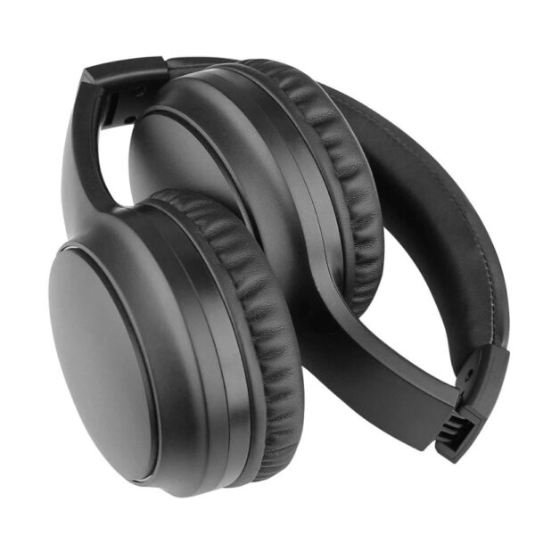 Cuffie Stereo Wireless Pieghevole con Microfono Tonic Nero - immagine 2