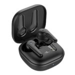 Auricolari Wireless BT v5.3 con Custodia di Ricarica 2 in 1 Nero
