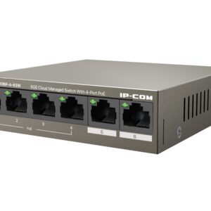 Switch 6GE con PoE 4 porte Gestito da Cloud, G2206P-4-63W