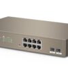 Switch PoE Cloud Managed 8GE+2SFP, G3310P-8-150W
