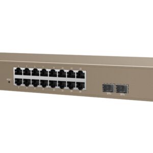 Switch PoE Cloud Managed 16GE+2SFP, G3318P-16-250W