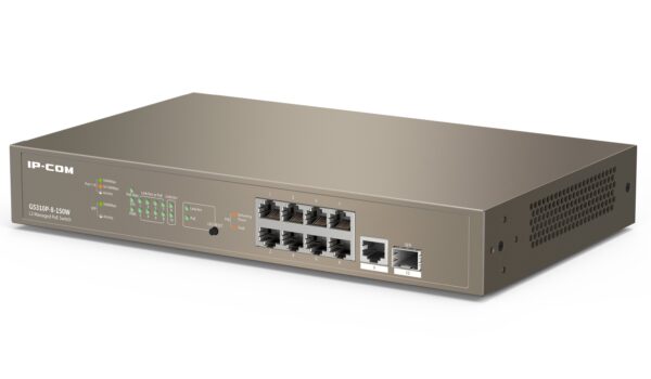 Switch Managed Ethernet Layer 3 Cloud PoE 9p Gigabit 1 SFP 130W