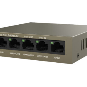 Router PoE 5 porte Gestito da Cloud, M20-PoE