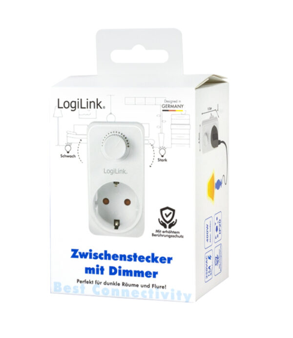 Adattatore Presa con Dimmer 1x CEE 7/3 IP20 - immagine 2