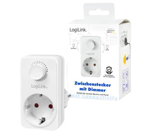 Adattatore Presa con Dimmer 1x CEE 7/3 IP20 - immagine 6