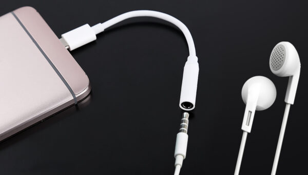 Cavo da USB-C™ Maschio a Audio 3.5 mm Femmina 12 cm Bianco - immagine 6