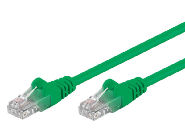 Cavo di rete Patch in CCA Cat.5E Verde U/UTP 10m - immagine 4