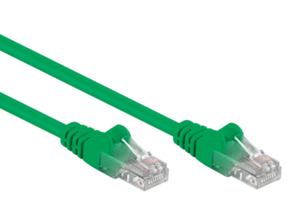 Cavo di rete Patch in CCA Cat.5E Verde U/UTP 10m - immagine 5
