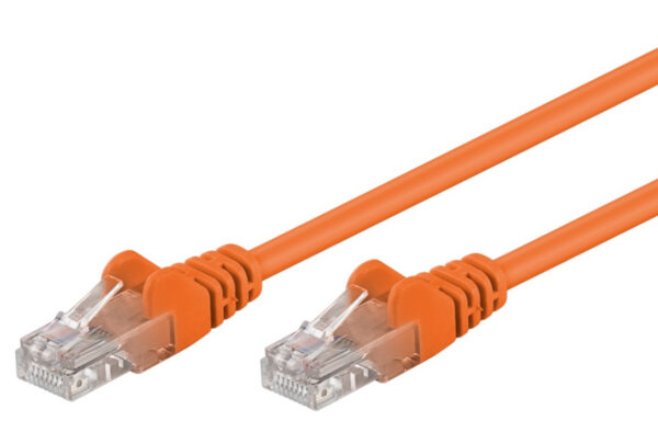 Cavo di rete Patch CCA Cat. 5e Arancione UTP 10 m - immagine 3
