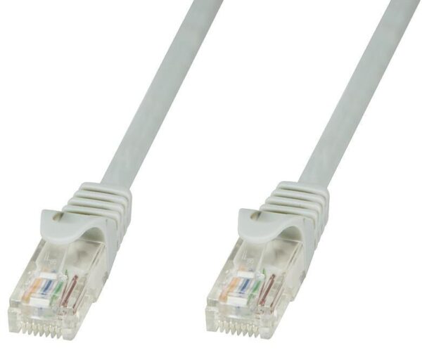 Cavo di rete Patch in CCA Cat.5E Grigio UTP 15m