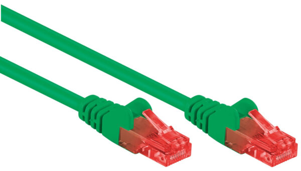 Cavo di rete Patch in CCA Cat.6 Verde U/UTP 2m - immagine 4