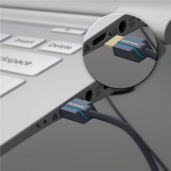 Cavo HDMI™ 2.0 Super Sottile 4K@60Hz 0.5m - immagine 4