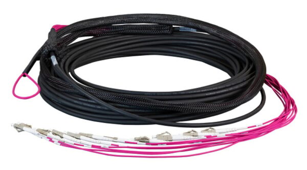 Cavo Fibra Ottica Multimodale 4 Fibre OM4 LC/LC 50/125 100 m - immagine 3