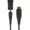 Cavo HDMI™ A/A Micro HDMI™ AOC in Fibra Ottica 4K 10m - immagine 2