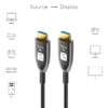 Cavo Ottico Attivo HDMI™ 2.1 Active Optical Cable 8K 48Gbps eARC HDMI™ A/A M/M 15m - immagine 3