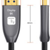 Cavo Ottico Attivo HDMI™ 2.1 Active Optical Cable 8K 48Gbps eARC HDMI™ A/A M/M 15m - immagine 4