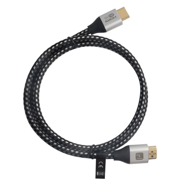 Cavo HDMI™ Ultra High Speed 48Gbps Maschio / Maschio 8K@60Hz Certificato 1m - immagine 4