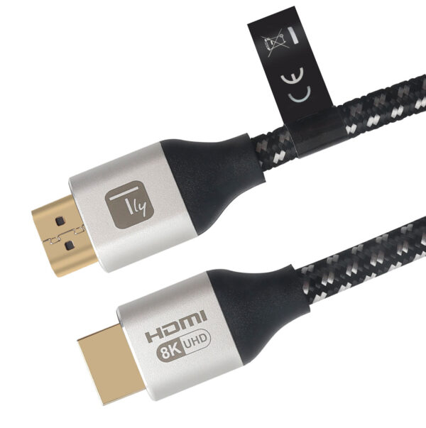 Cavo HDMI™ Ultra High Speed 48Gbps Maschio / Maschio 8K@60Hz Certificato 1m - immagine 3