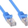 Cavo di rete Patch in rame Cat.6 Blu SFTP LSZH 0,5m - immagine 2