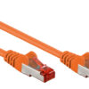 Cavo di rete Patch in rame Cat. 6 Arancione SFTP LSZH 0,5m - immagine 4