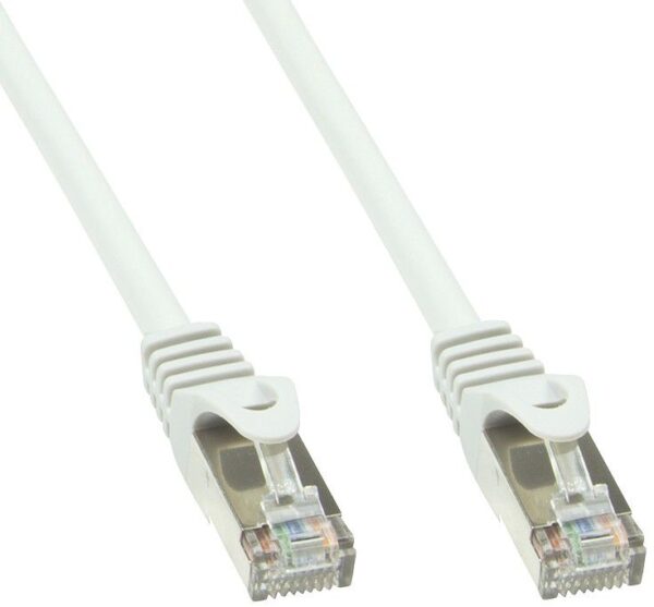 Cavo di rete Patch in rame Cat.6 Bianco SFTP LSZH 1m - immagine 2
