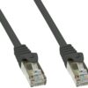 Cavo di rete Patch in rame Cat.6 Nero SFTP LSZH 1,5m - immagine 2