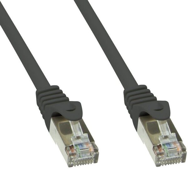 Cavo di rete Patch in rame Cat.6 Nero SFTP LSZH 5m - immagine 2