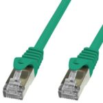 Cavo di rete Patch in rame Cat.6 Verde SFTP LSZH 5m