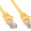 Cavo di rete Patch in rame Cat.6 Giallo SFTP LSZH 5m - immagine 2