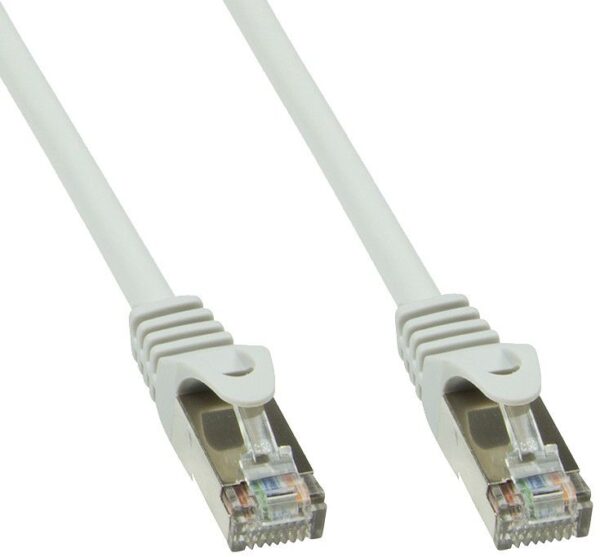 Cavo di rete Patch in rame Cat.6 Grigio SFTP LSZH 10m - immagine 2
