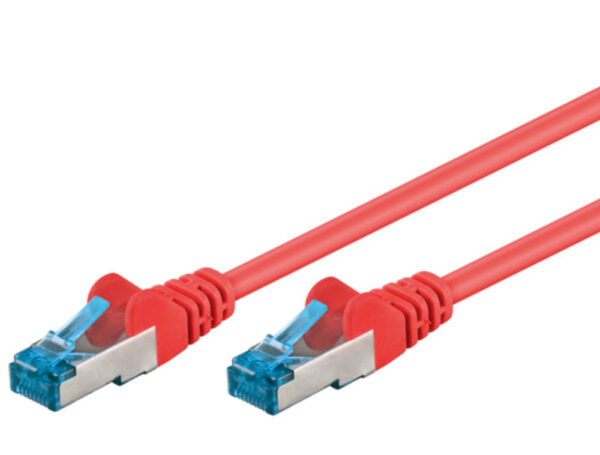 Cavo di Rete Patch in Rame Cat. 6A S/FTP LSZH 2 m Rosso - immagine 3