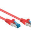 Cavo di Rete Patch in Rame Cat. 6A S/FTP LSZH 2 m Rosso - immagine 4