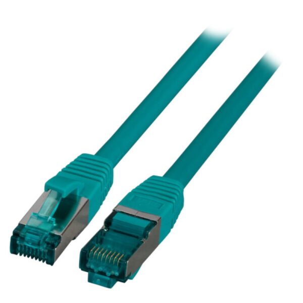 Cavo di Rete Patch in Rame Cat. 6A Verde SFTP 20m - immagine 2