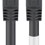 Cavo di rete Patch in rame Cat. 8.1 Nero SFTP LSZH 1m