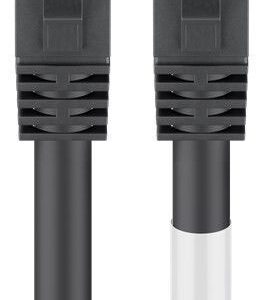 Cavo di rete Patch in rame Cat. 8.1 Nero SFTP LSZH 1m