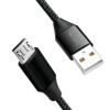 Cavo USB Micro-B Maschio/USB-A Maschio 0,3 m Nero - immagine 2