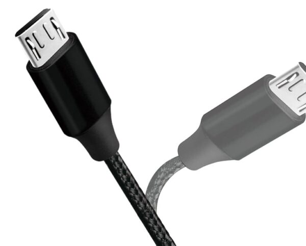 Cavo USB Micro-B Maschio/USB-A Maschio 1 m Nero - immagine 4