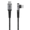 Cavo USB-C™ Maschio Angolato a USB-C™ Dritto 0,5m - immagine 2
