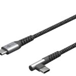 Cavo USB-C&trade; Maschio Angolato a USB-C&trade; Dritto 0,5m
