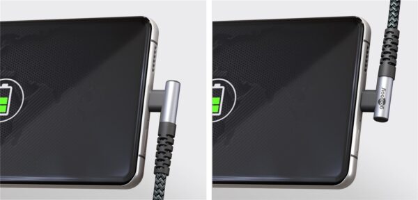 Cavo USB-C™ Maschio Angolato a USB-C™ Dritto 2m - immagine 5