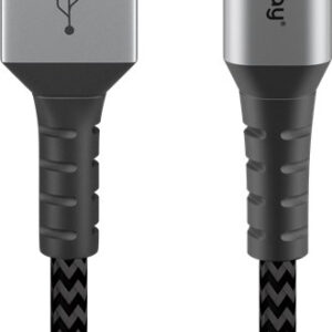 Cavo USB-C™ a USB A Connettori in Metallo e Rivestimento Tessuto 0,5m