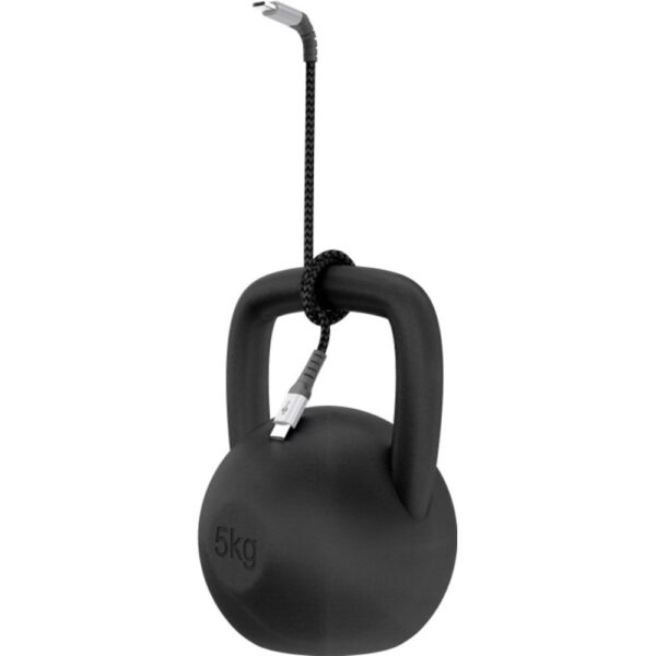 Cavo Micro USB Guaina Intrecciata USB2.0 A M/MicroB M 2 m Nero/Silver - immagine 3