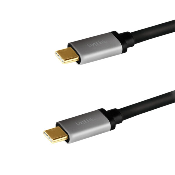 Cavo SuperSpeed 10Gbps USB-C™M/USB-C™M USB3.2 Gen2 4K/60Hz PD 1m Nero - immagine 2